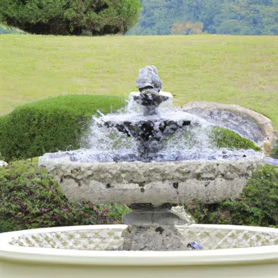 Superior utomhusträdgårdsfontän